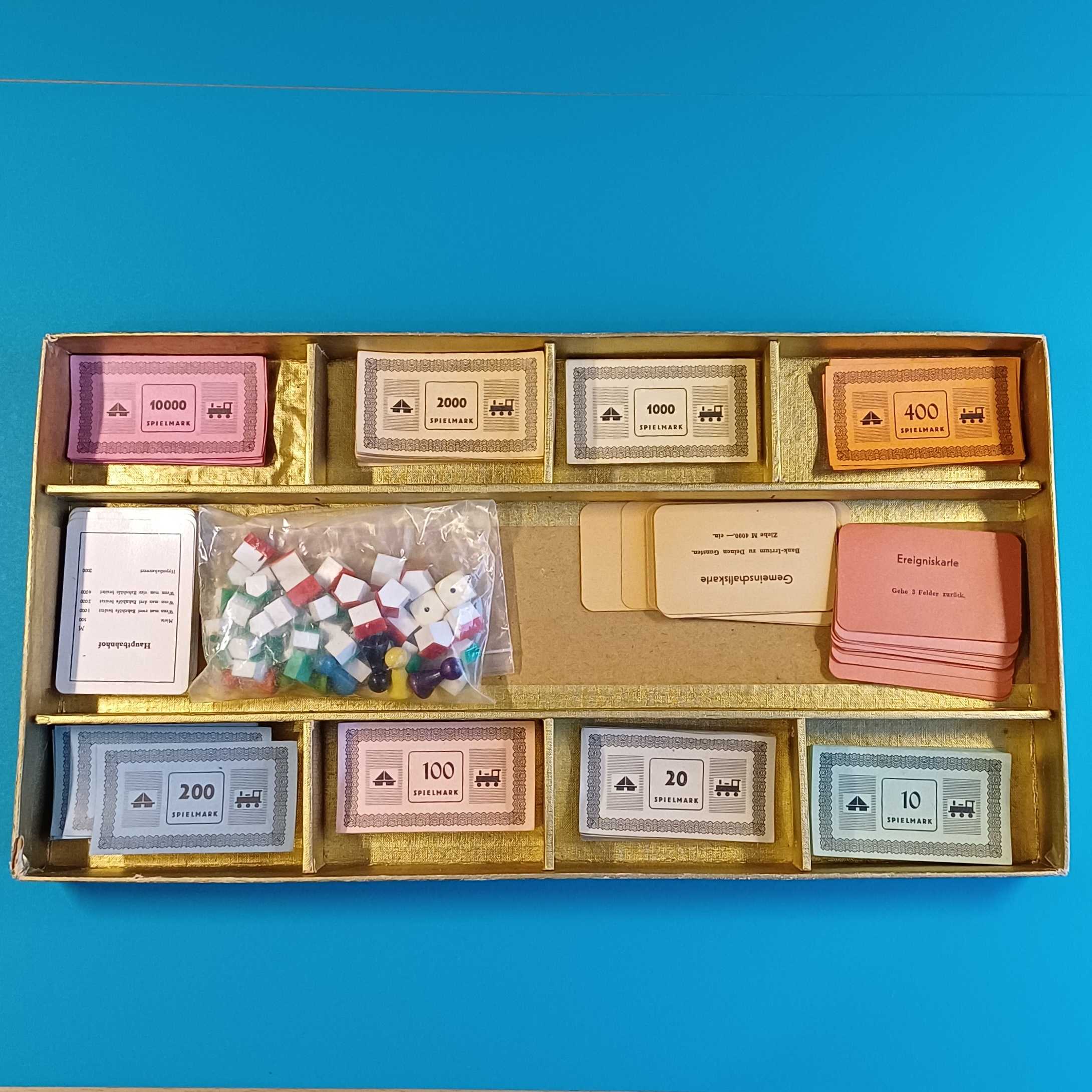 Monopoly – Goldene Ausgabe (1960er) – Vintage Brettspiel Klassiker & Sammlerstück – Bild 11