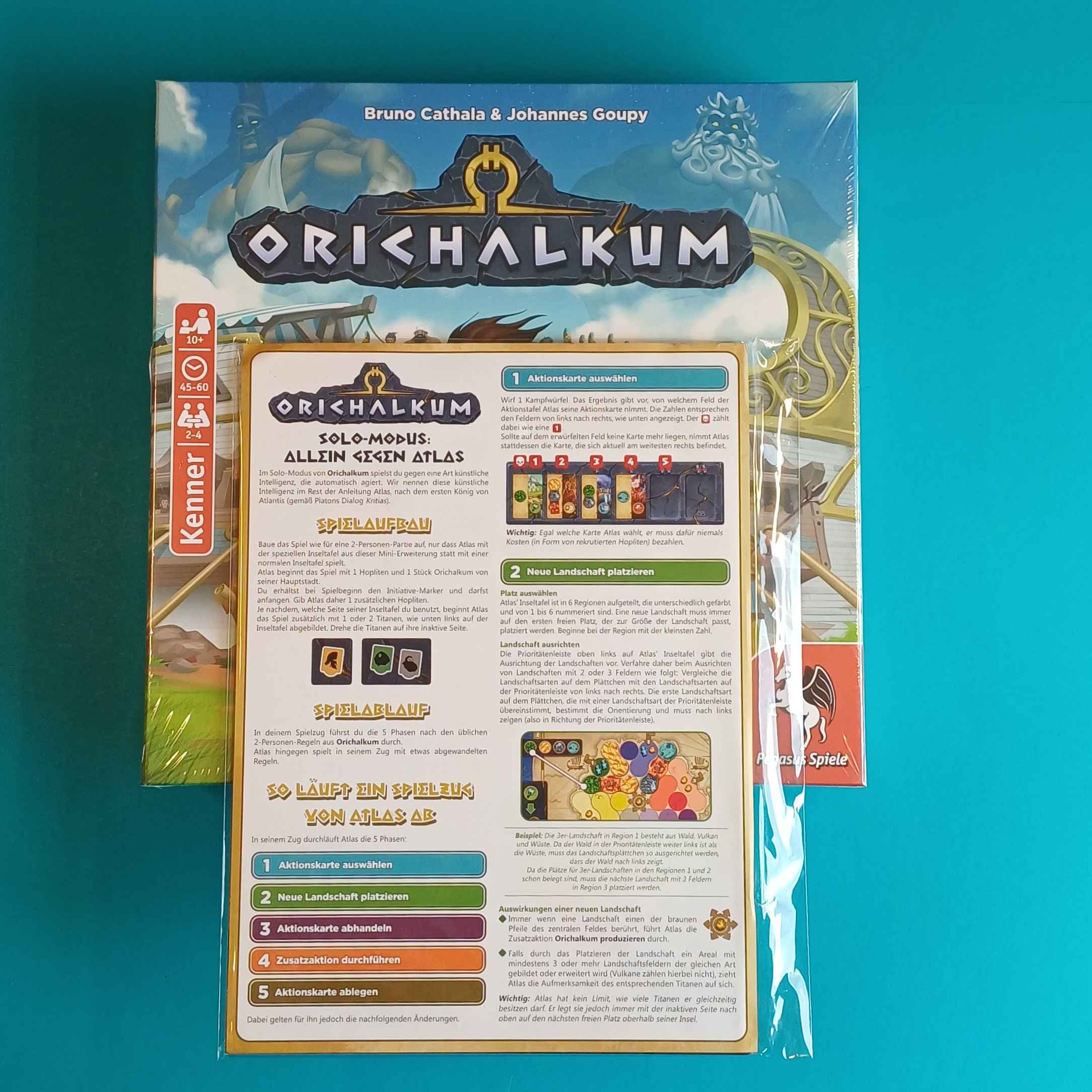 Orichalkum + Mini-Erweiterung Solo-Modus Allein gegen Atlas - Bundle