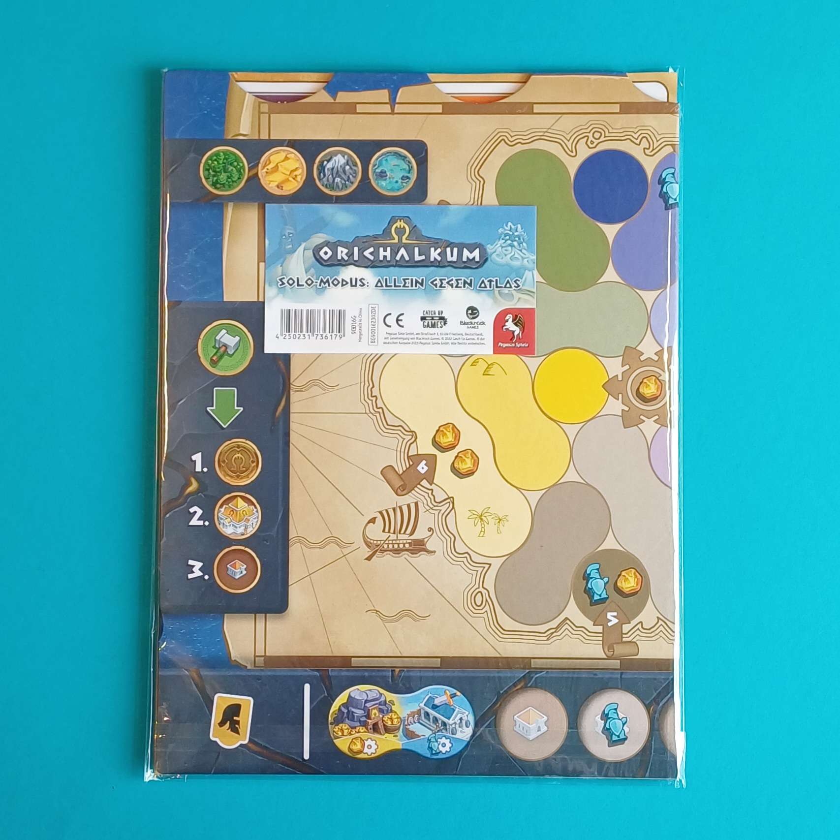 Orichalkum + Mini-Erweiterung Solo-Modus Allein gegen Atlas - Bundle – Bild 4