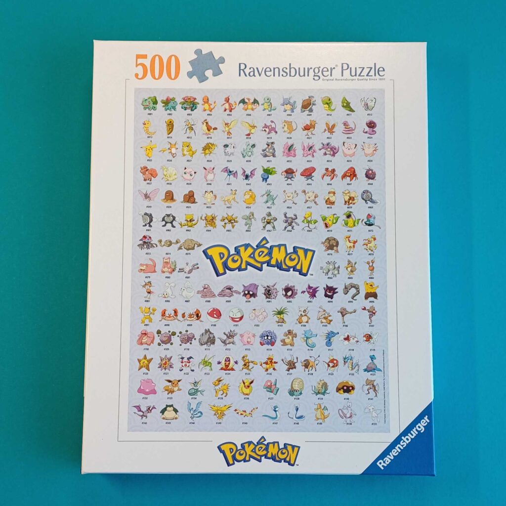 Ravensburger Puzzle – Pokémon – Die ersten 151 Pokémon – 500 Teile
