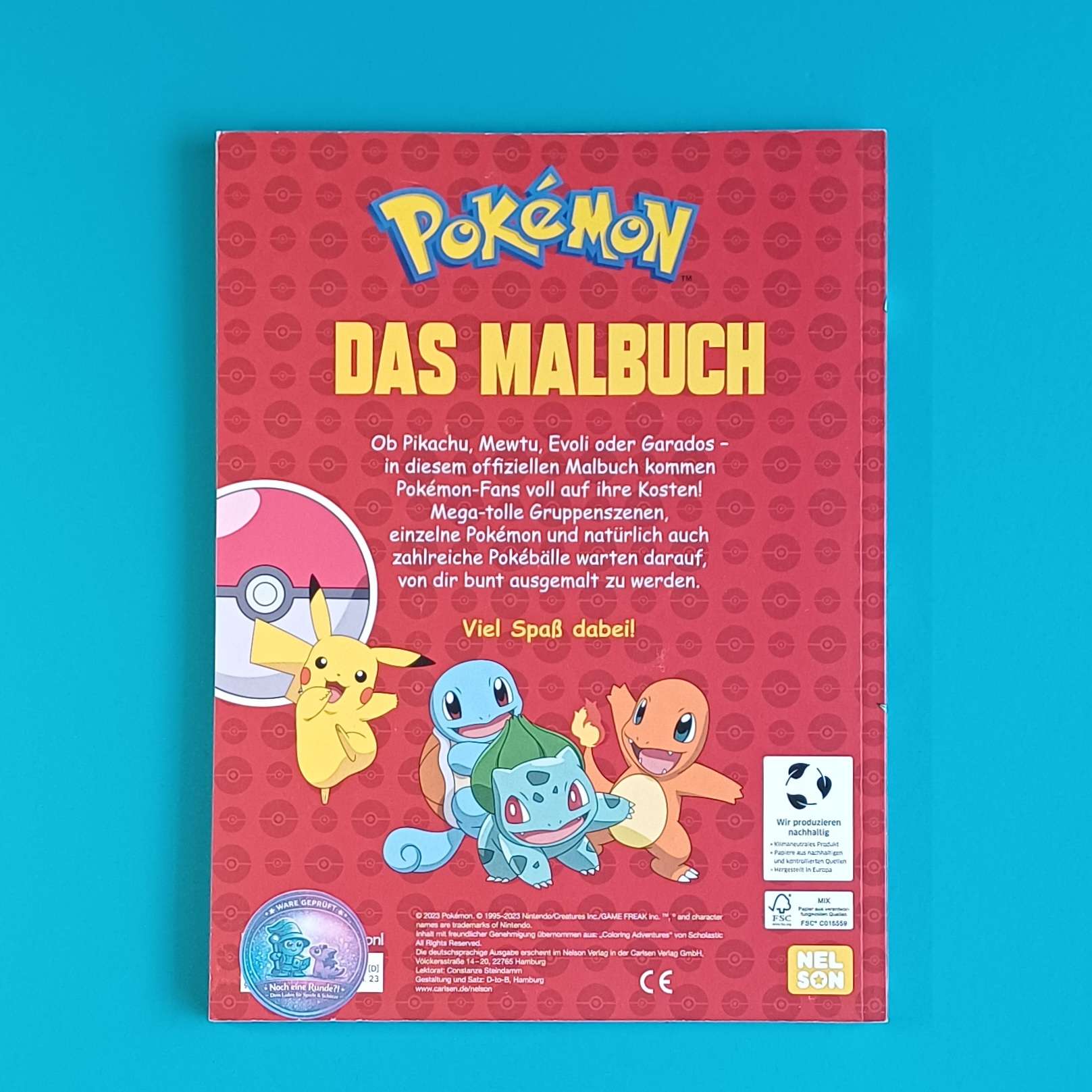 Pokémon – Das Malbuch – Bild 2
