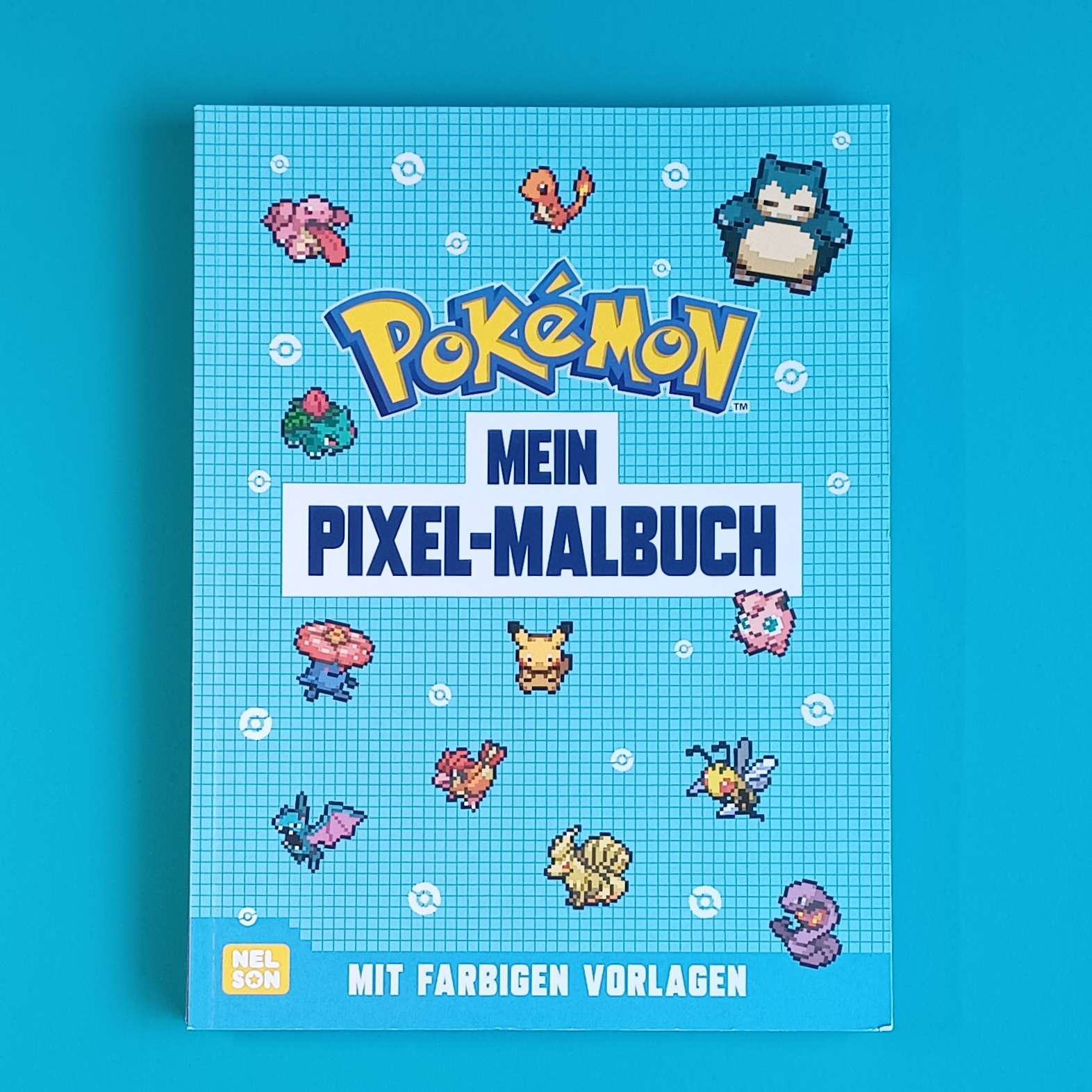 Pokémon - Mein Pixel-Malbuch