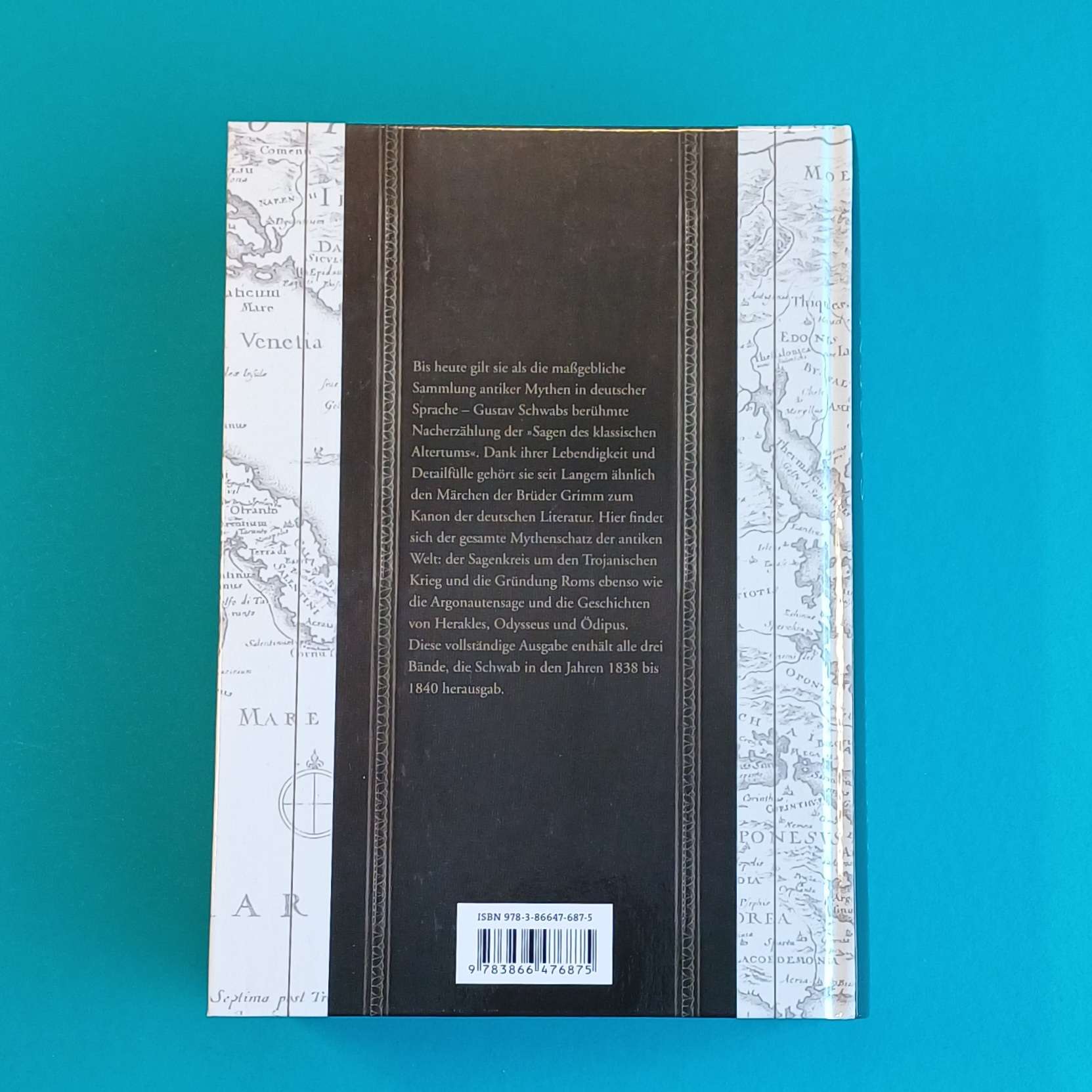 Gustav Schwab - Sagen des klassischen Altertums - vollständige, gebundene Ausgabe – Bild 2