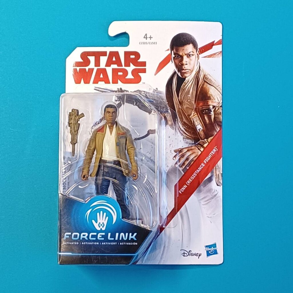 Star Wars Actionfigur Finn (Resistance Fighter) – Force Link – ca. 10 cm