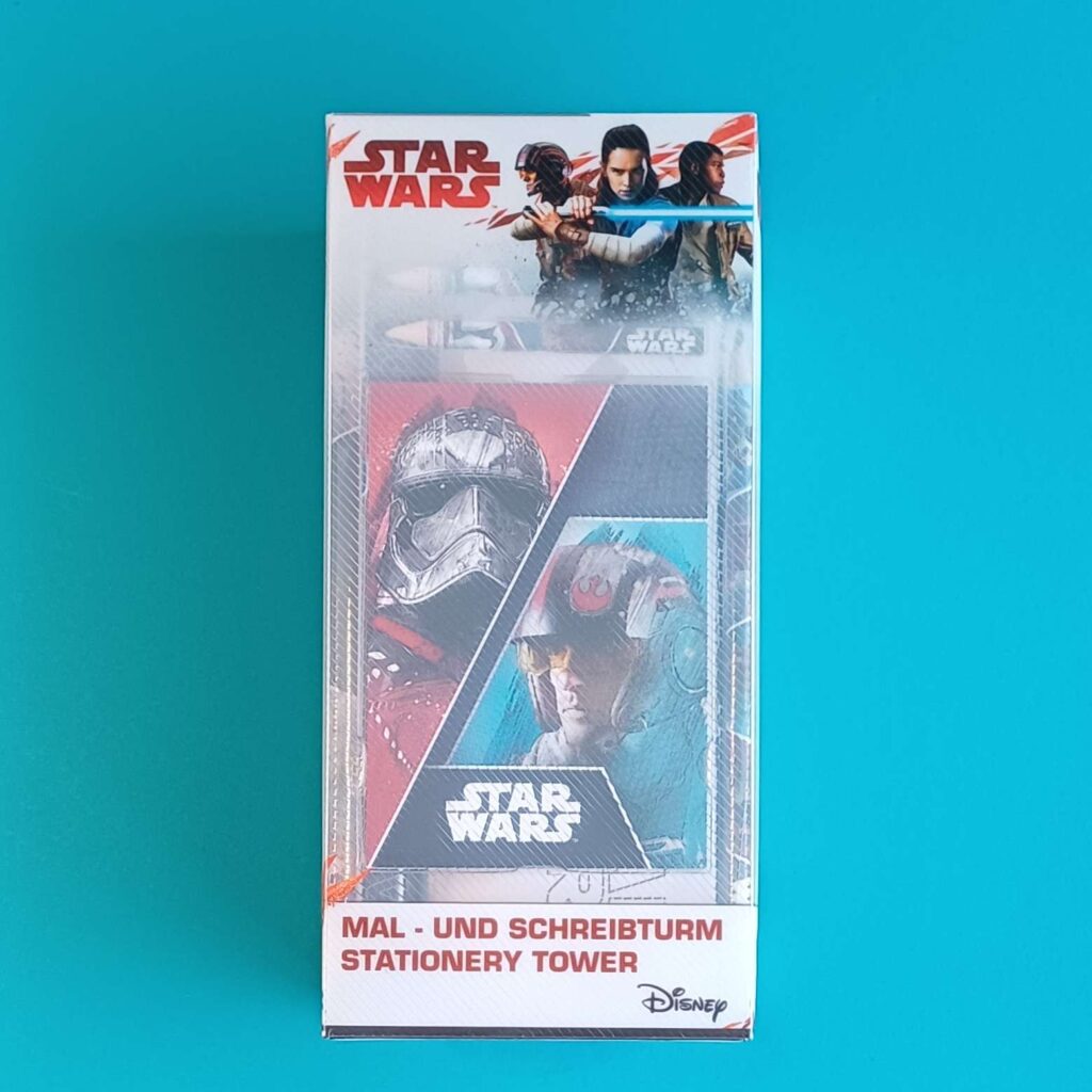 Star Wars Mal- und Schreibturm – Stationery Tower 25-teilig