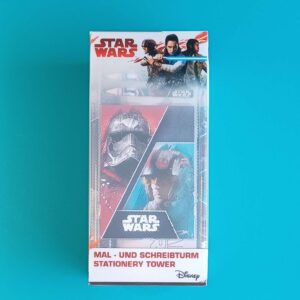 Star Wars Mal- und Schreibturm – Stationery Tower 25-teilig – neu