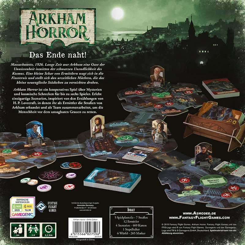 Arkham Horror 3. Edition – Bild 2