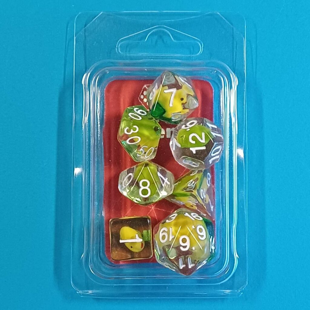 7er Entenwürfel - Set