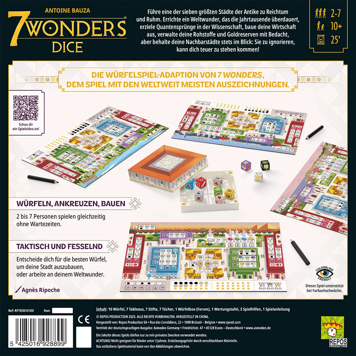 7 Wonders Dice – Bild 2