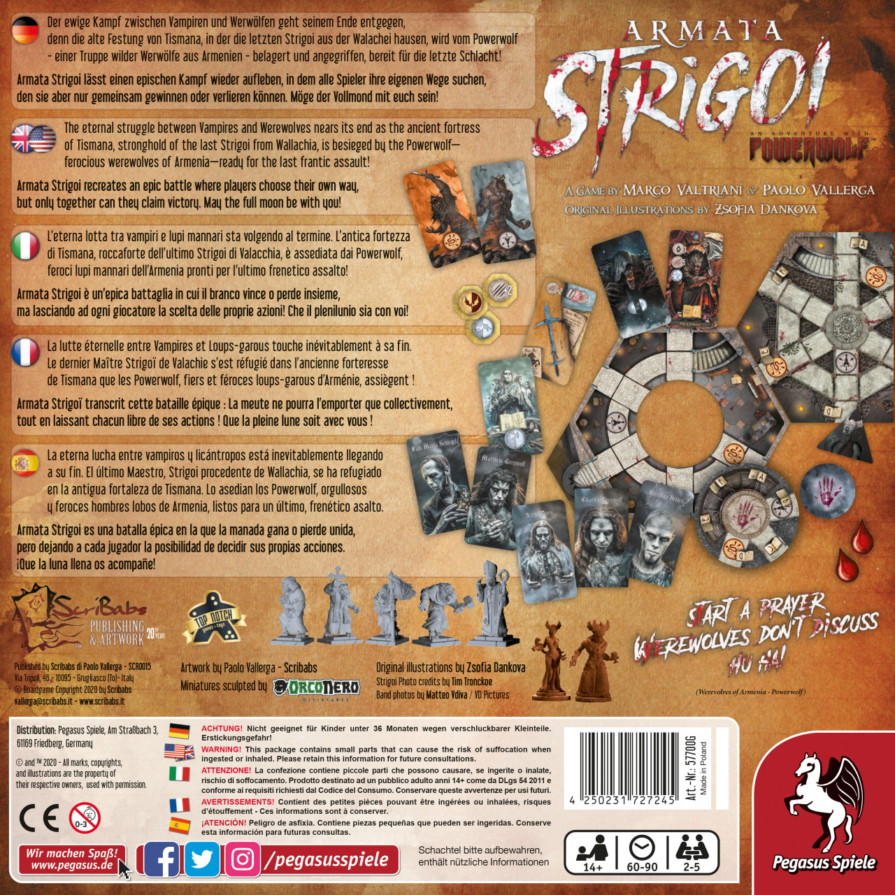 Armata Strigoi – Das Powerwolf Brettspiel – Bild 4