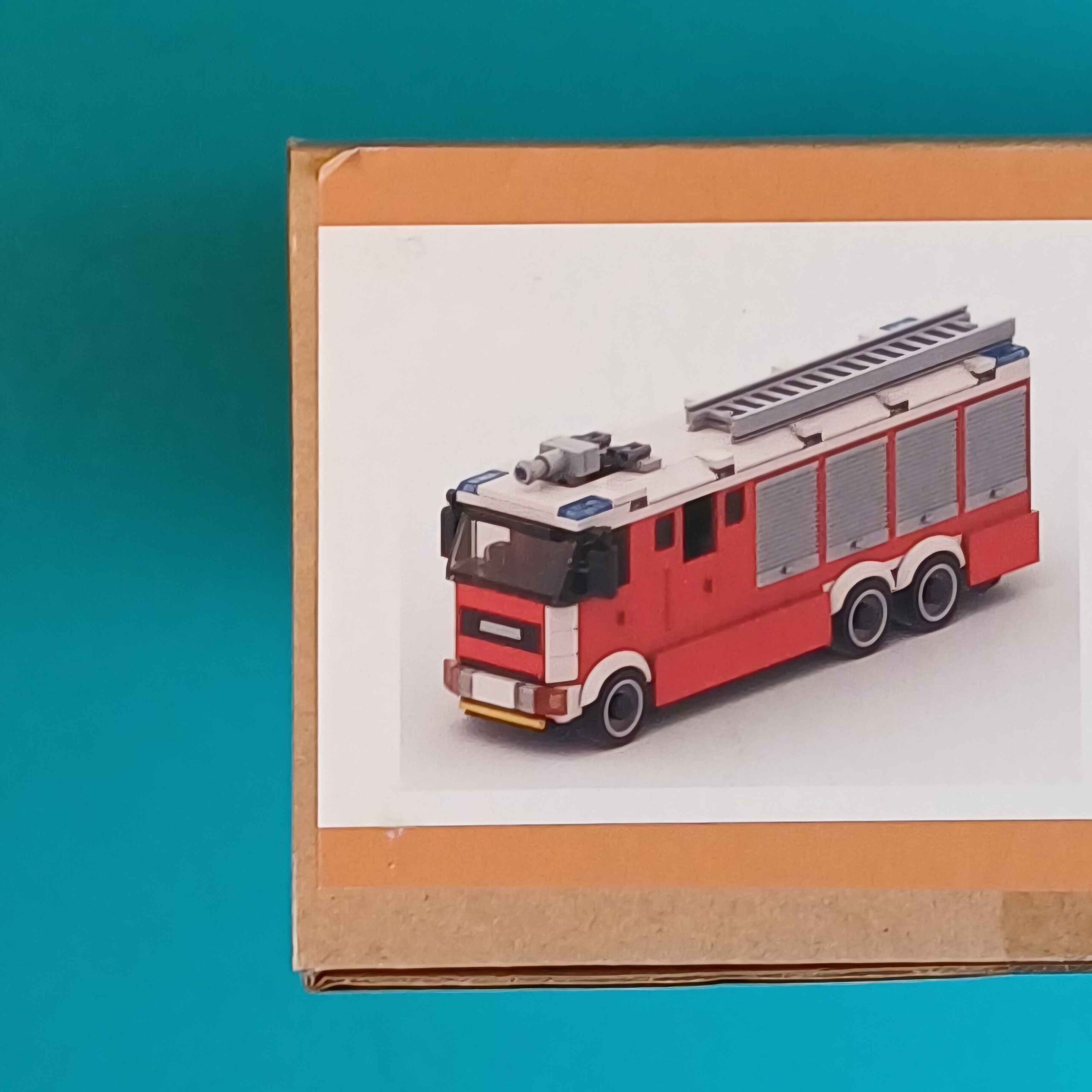 BlueBrixx-Special – Feuerwehr Zweiwege-Fahrzeug – Nr. 108215 – 480 Teile