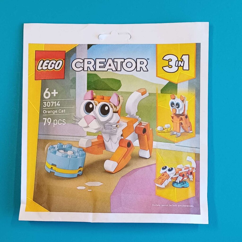 LEGO CREATOR 3in1 – Orange Cat - Nr. 30714 – 79 Teile