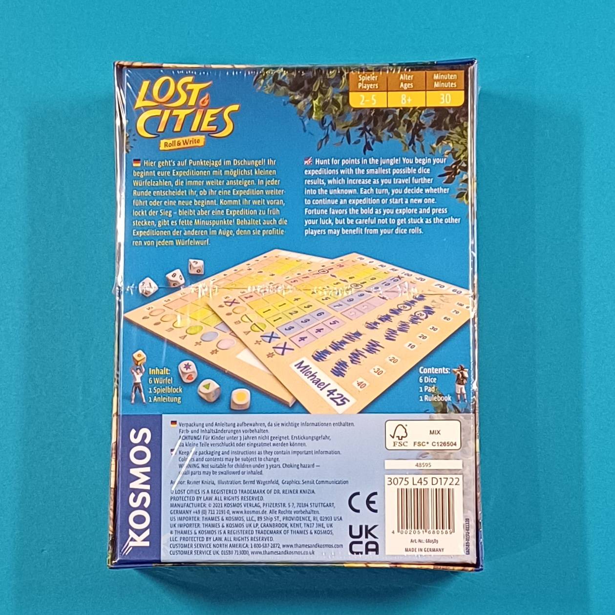 Lost Cities – Roll & Write – Bild 2