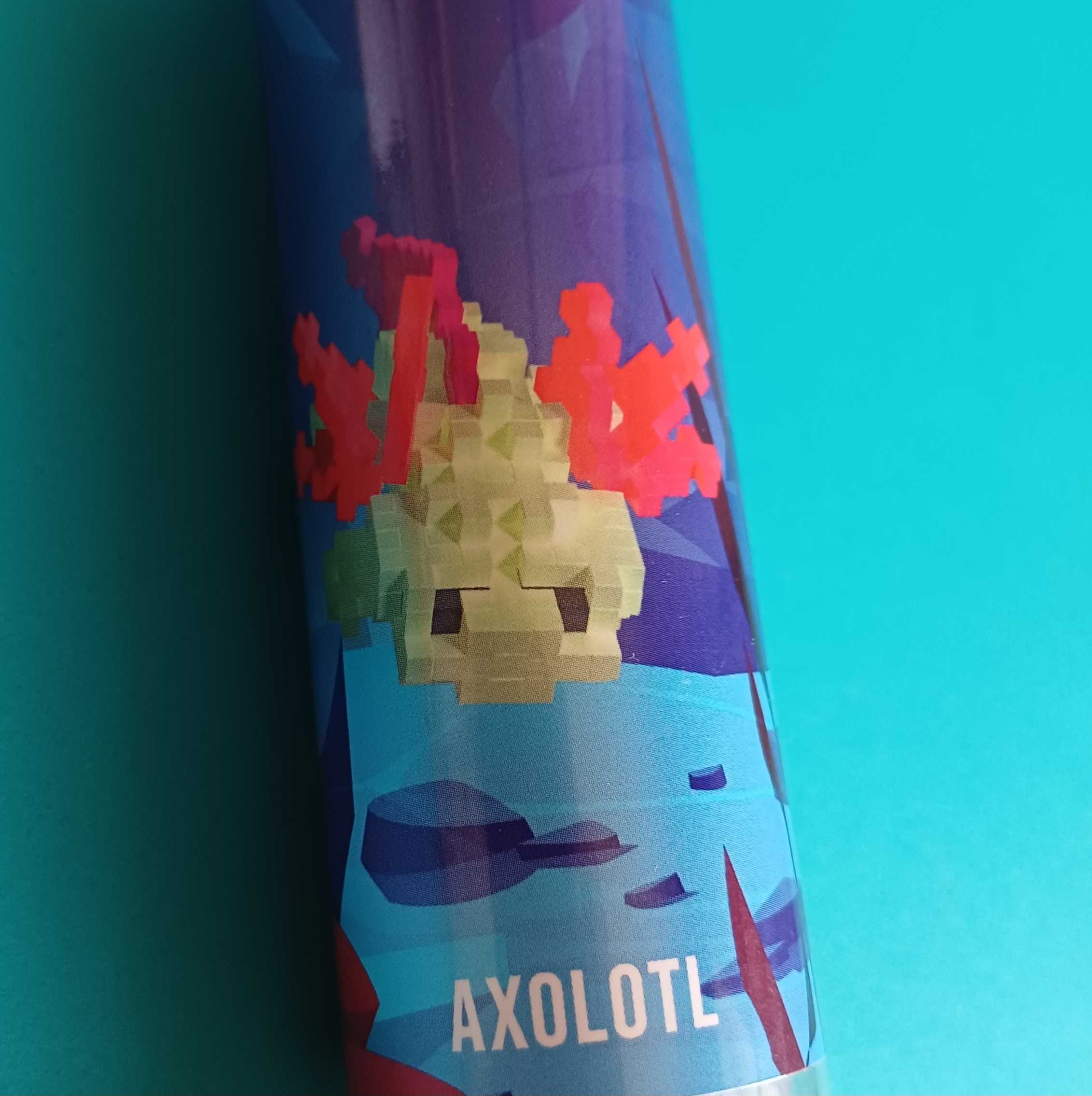 Plus-Plus Axolotl – Glow in the Dark – 100 Kreative Bausteine – Bild 3