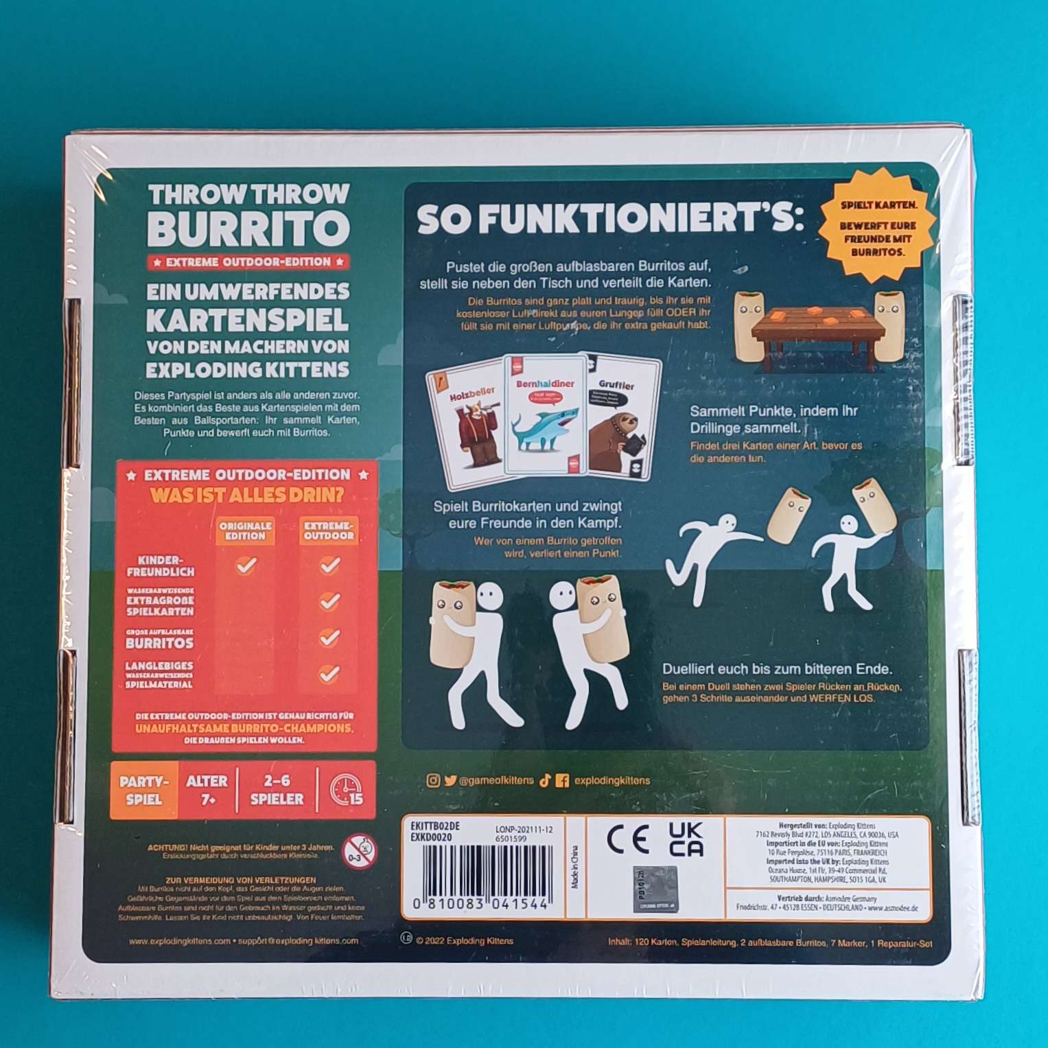 Throw Throw Burrito – Extreme Outdoor-Edition – Bild 2