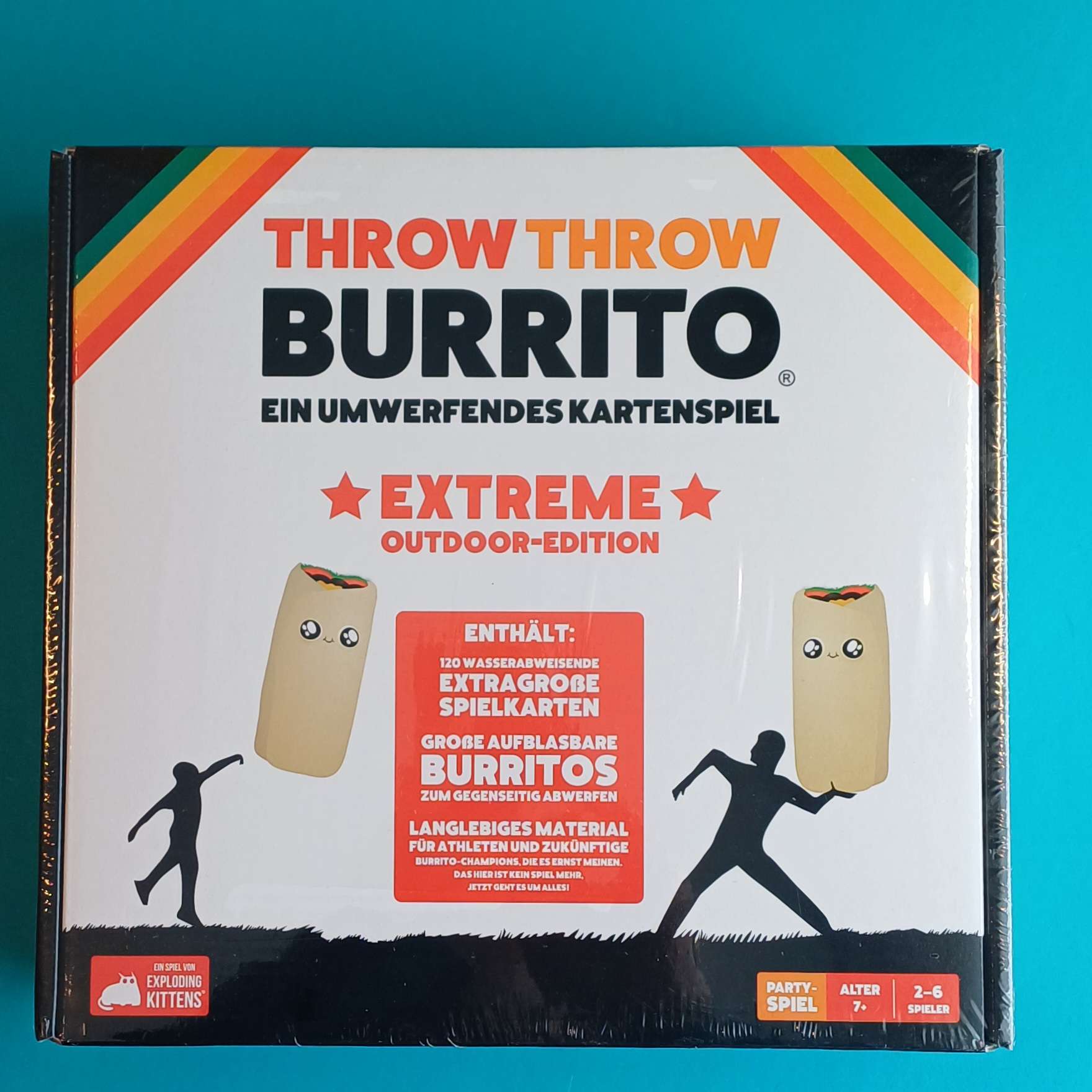 Throw Throw Burrito – Extreme Outdoor-Edition
