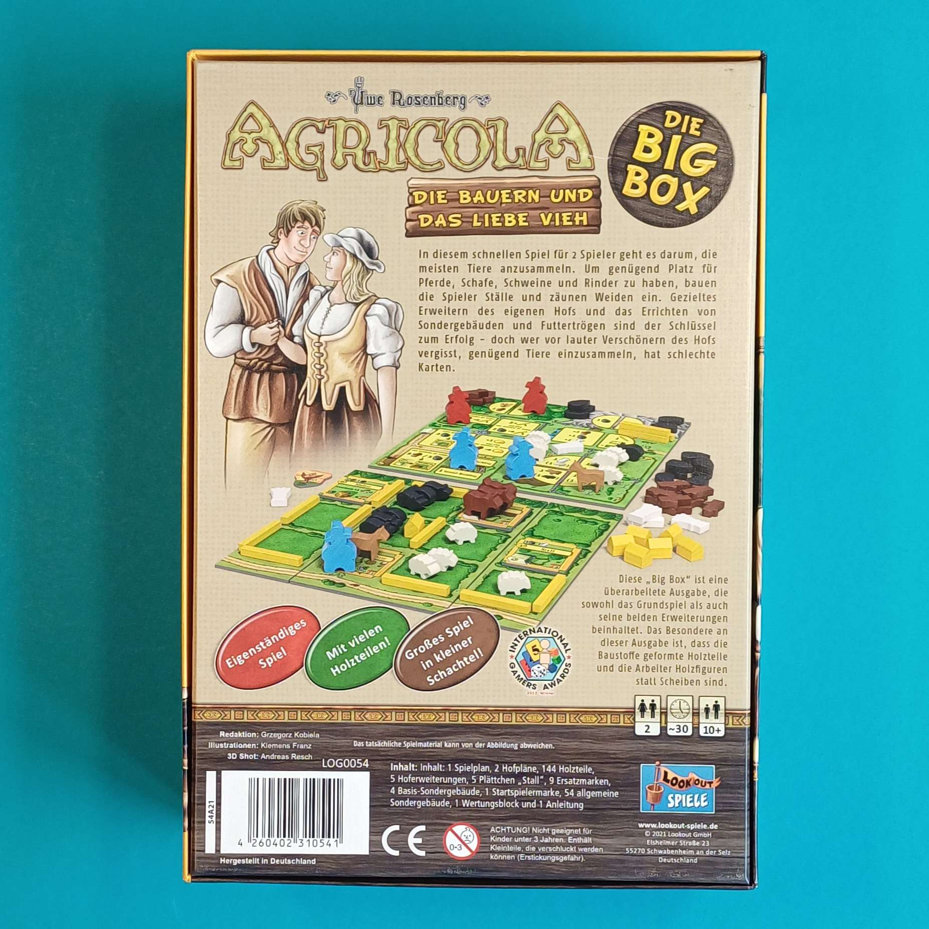 Agricola – Die Big Box – Die Bauern und das liebe Vieh – Bild 2