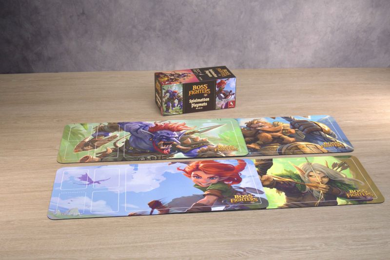 Boss Fighters QR Spielmatten (4 Stück) – Bild 3