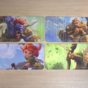 Boss Fighters QR Spielmatten (4 Stück)