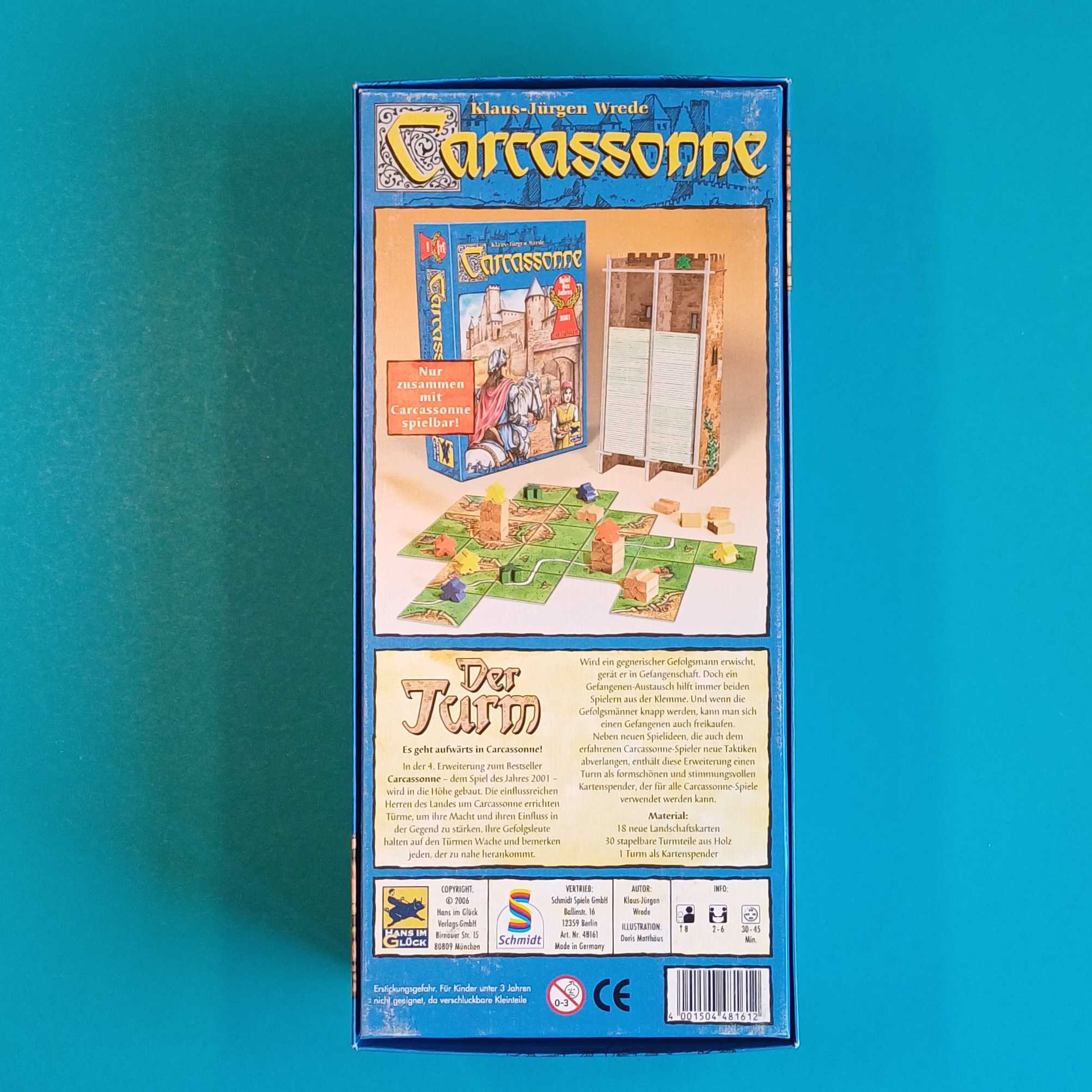 Carcassonne – Der Turm – 4. Erweiterung – altes Design – Bild 2