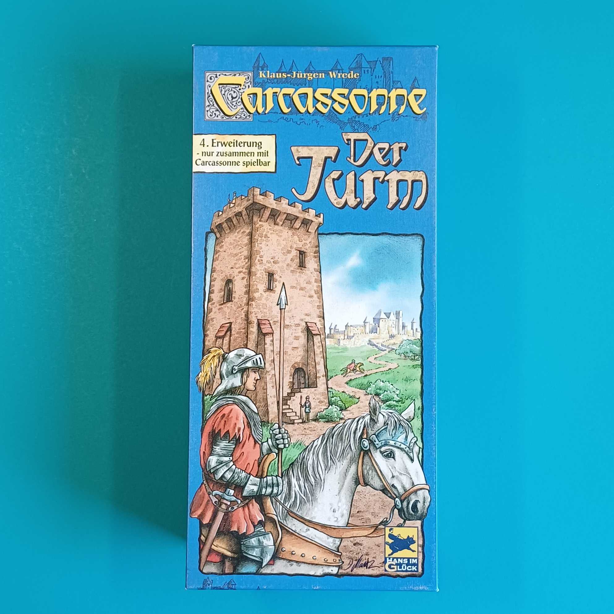 Carcassonne – Der Turm – 4. Erweiterung – altes Design