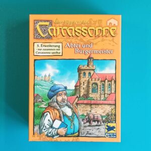 Carcassonne – Abtei und Bürgermeister – 5. Erweiterung – altes Design