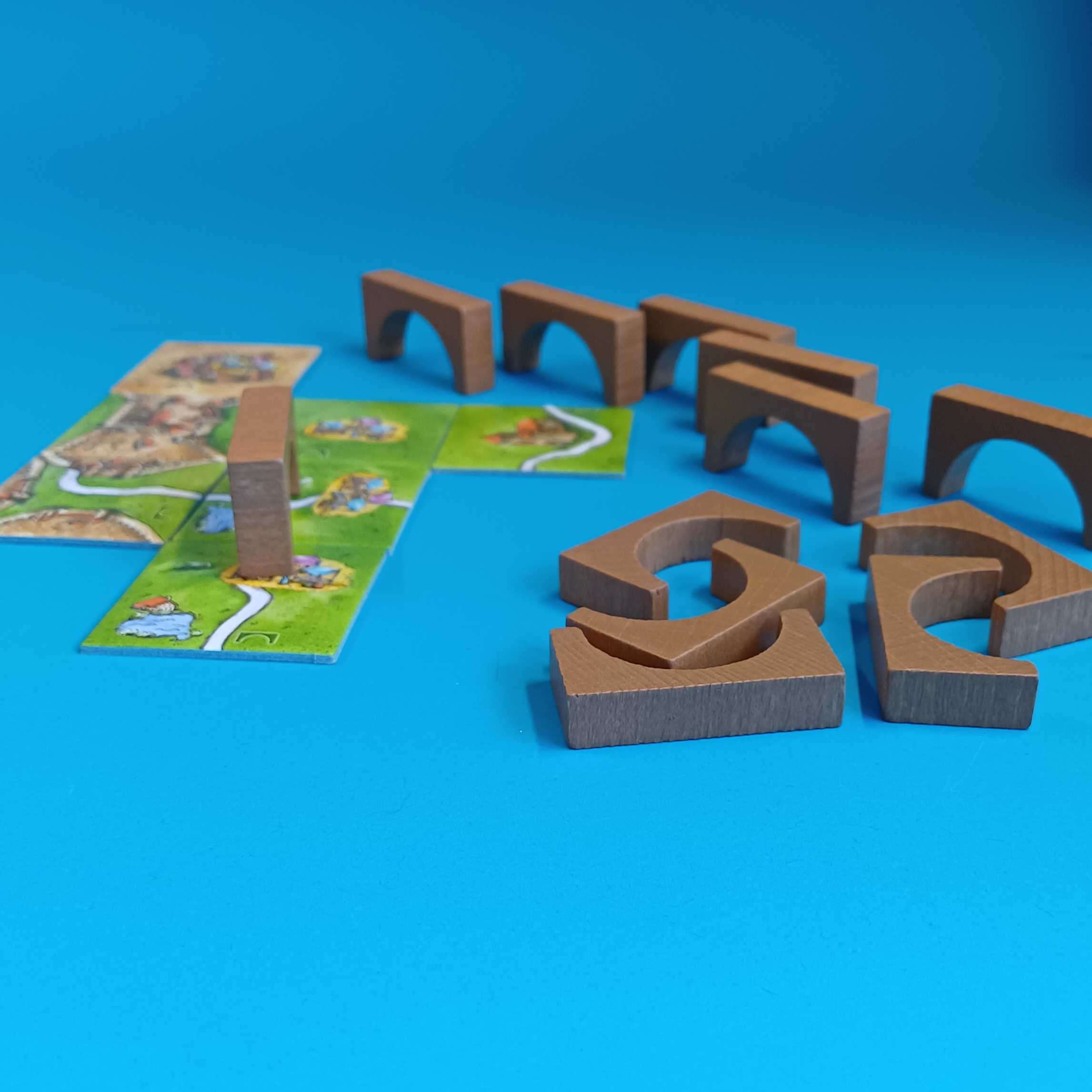 Carcassonne – Brücken, Burgen und Basare – 8. Erweiterung – altes Design – Bild 4