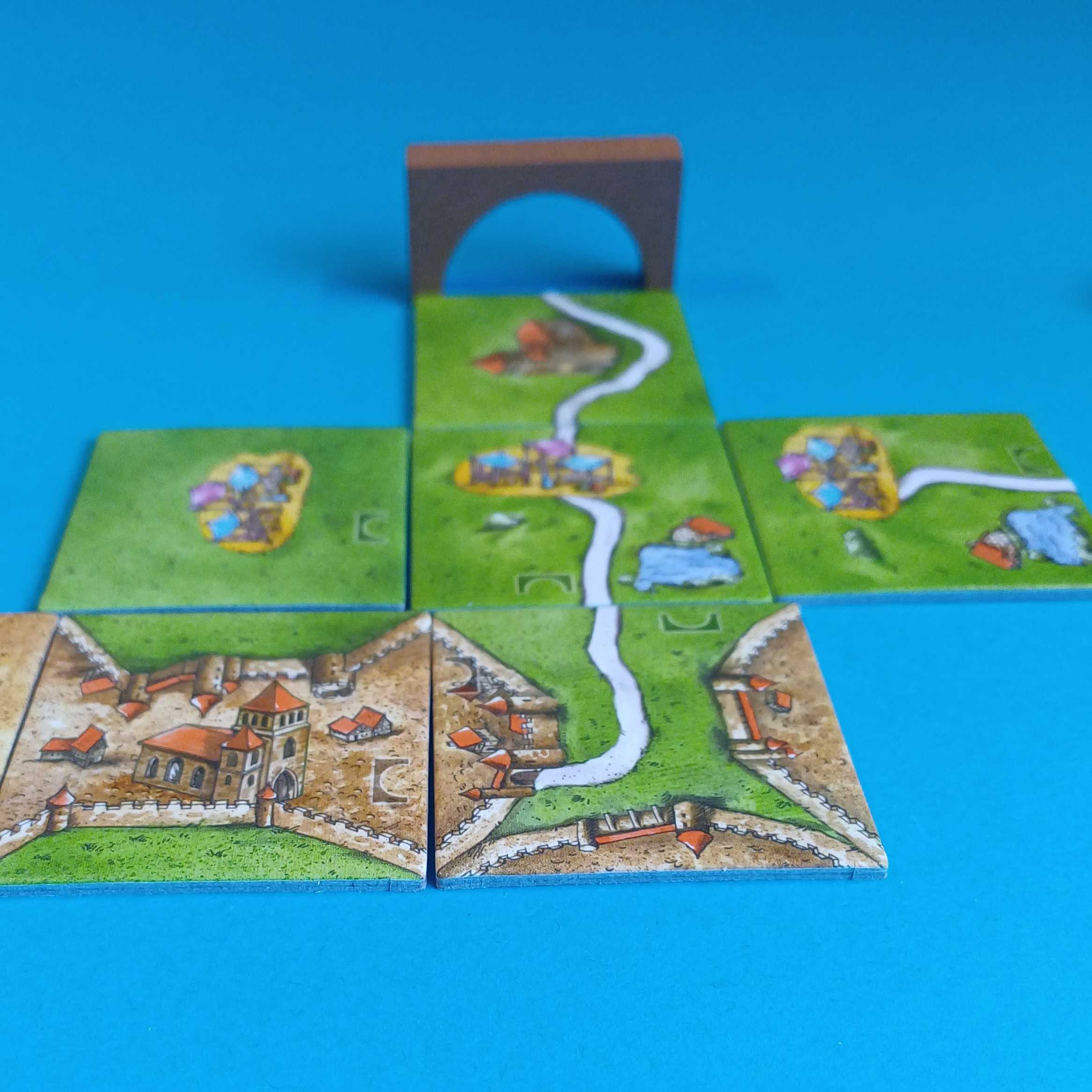 Carcassonne – Brücken, Burgen und Basare – 8. Erweiterung – altes Design – Bild 5