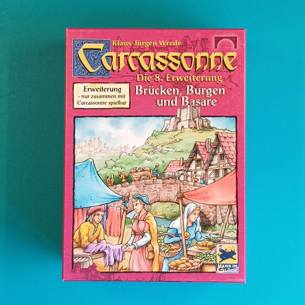 Carcassonne – Brücken, Burgen und Basare – 8. Erweiterung – altes Design