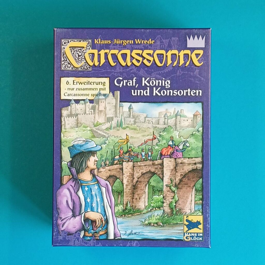 Carcassonne – Graf, König und Konsorten – 6. Erweiterung – altes Design