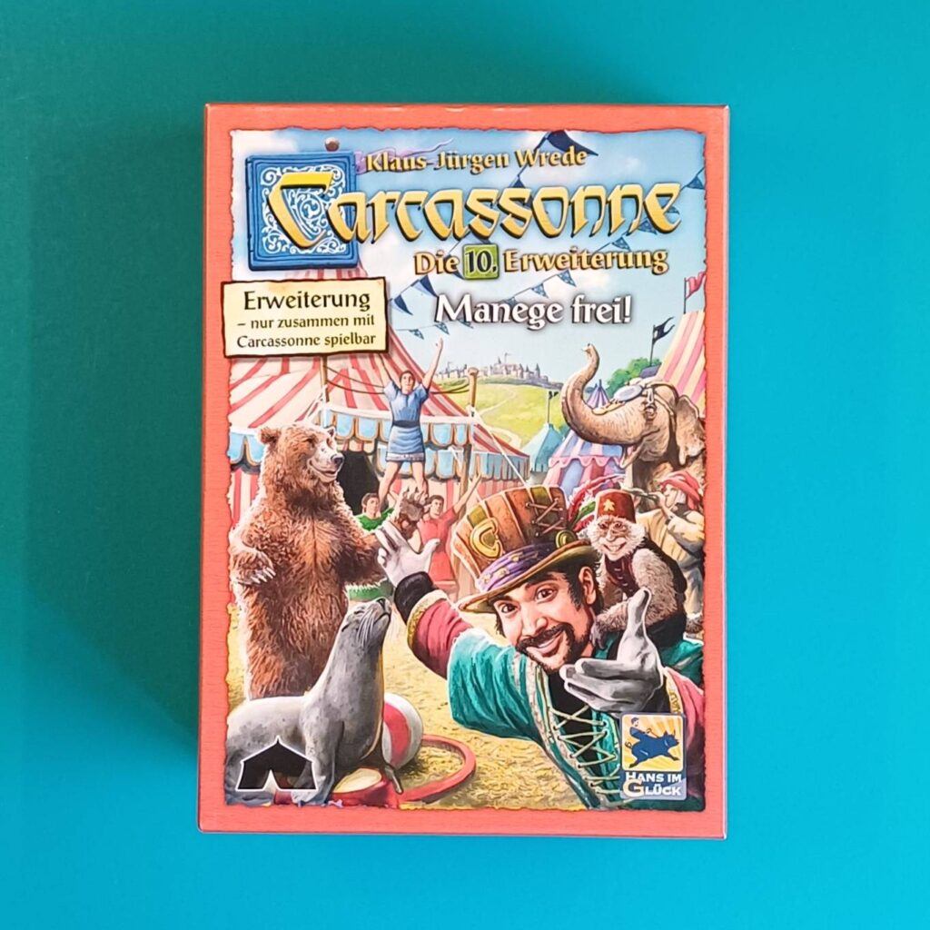Carcassonne – Manege frei! – 10. Erweiterung – altes Design