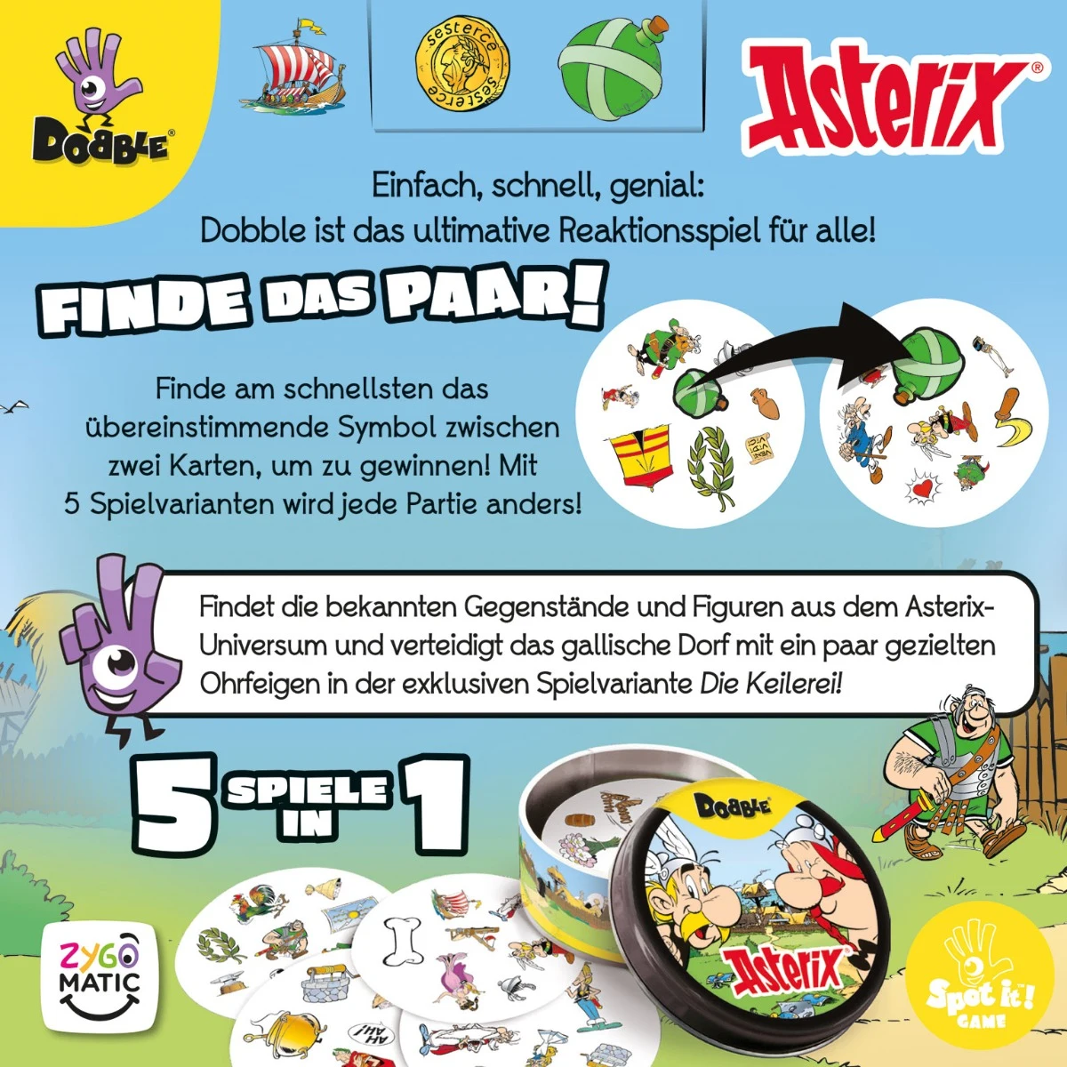 Dobble Asterix – Bild 5