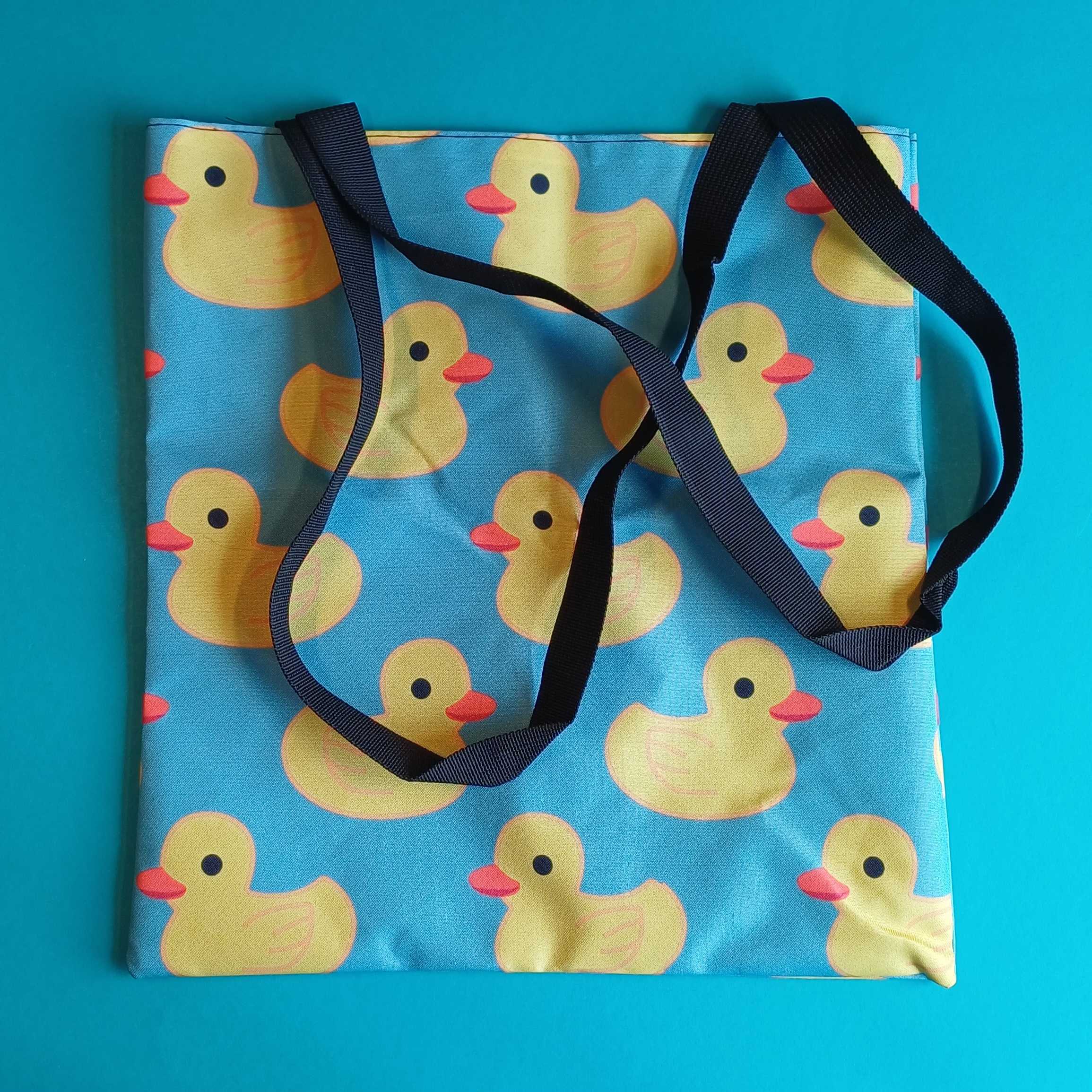 Enten-Shopper – Badeenten Blau – Bild 2
