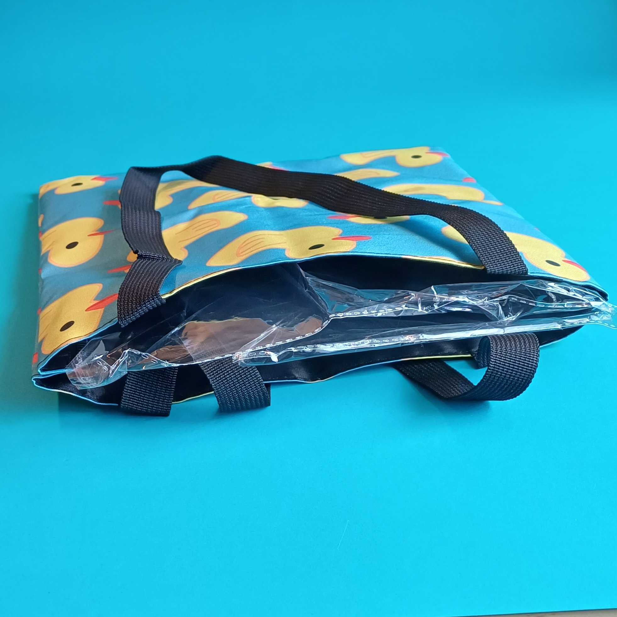 Enten-Shopper – Badeenten Blau – Bild 3