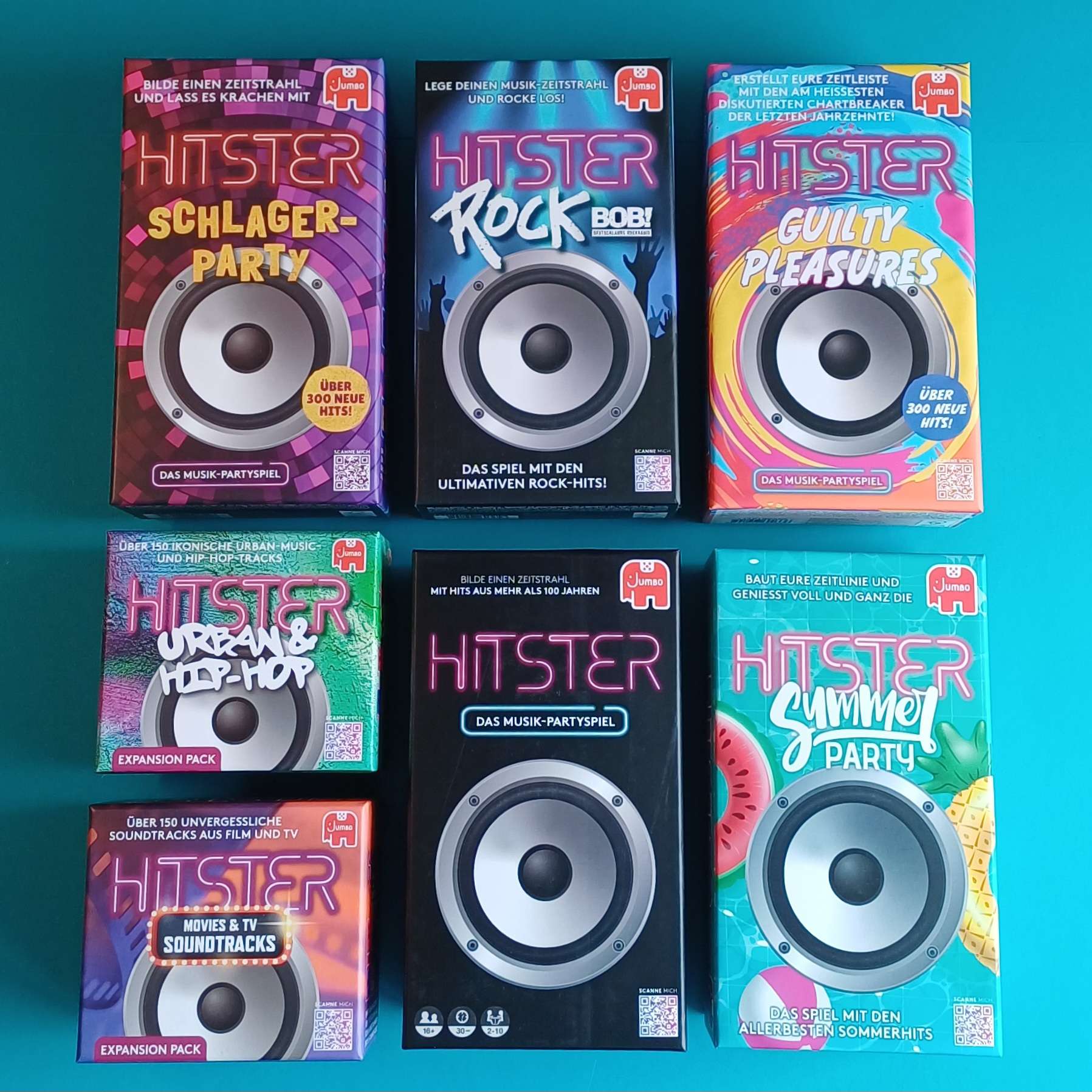 HITSTER – Musik-Partyspiel Reihe