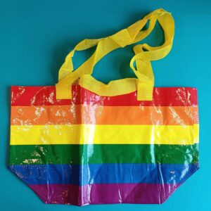 IKEA STORSTOMMA Tasche klein, bunt (13 Liter)