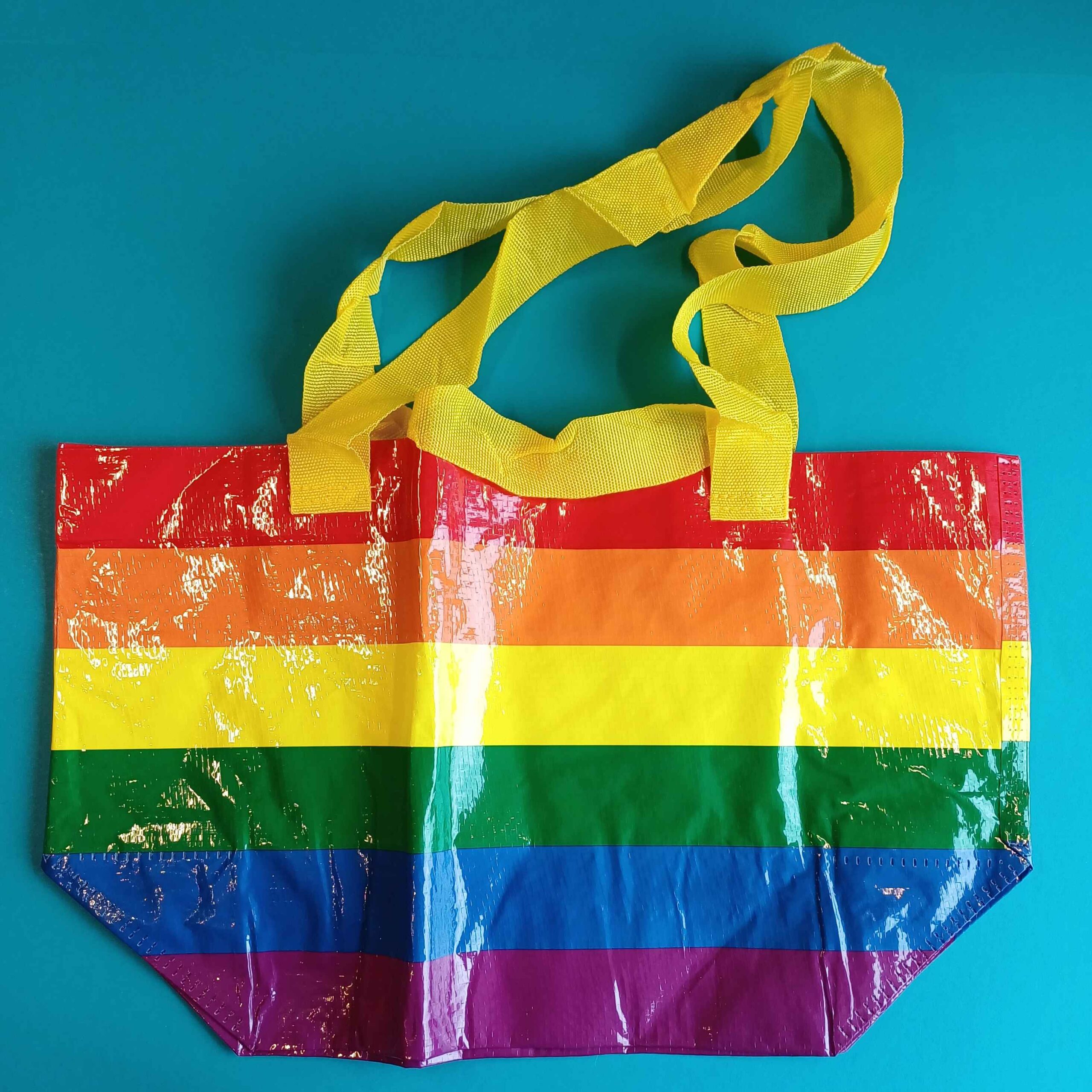 IKEA STORSTOMMA Tasche klein, bunt (13 Liter)