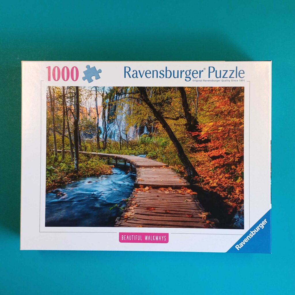 Ravensburger Puzzle – Herbstlicher Waldweg –1000 Teile