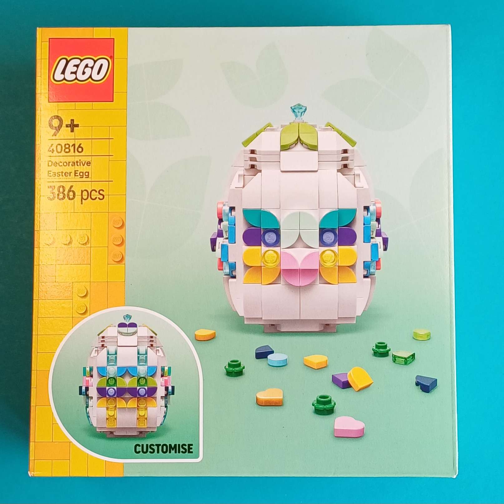 LEGO® Dekoratives Osterei – Nr. 40816 – 386 Teile