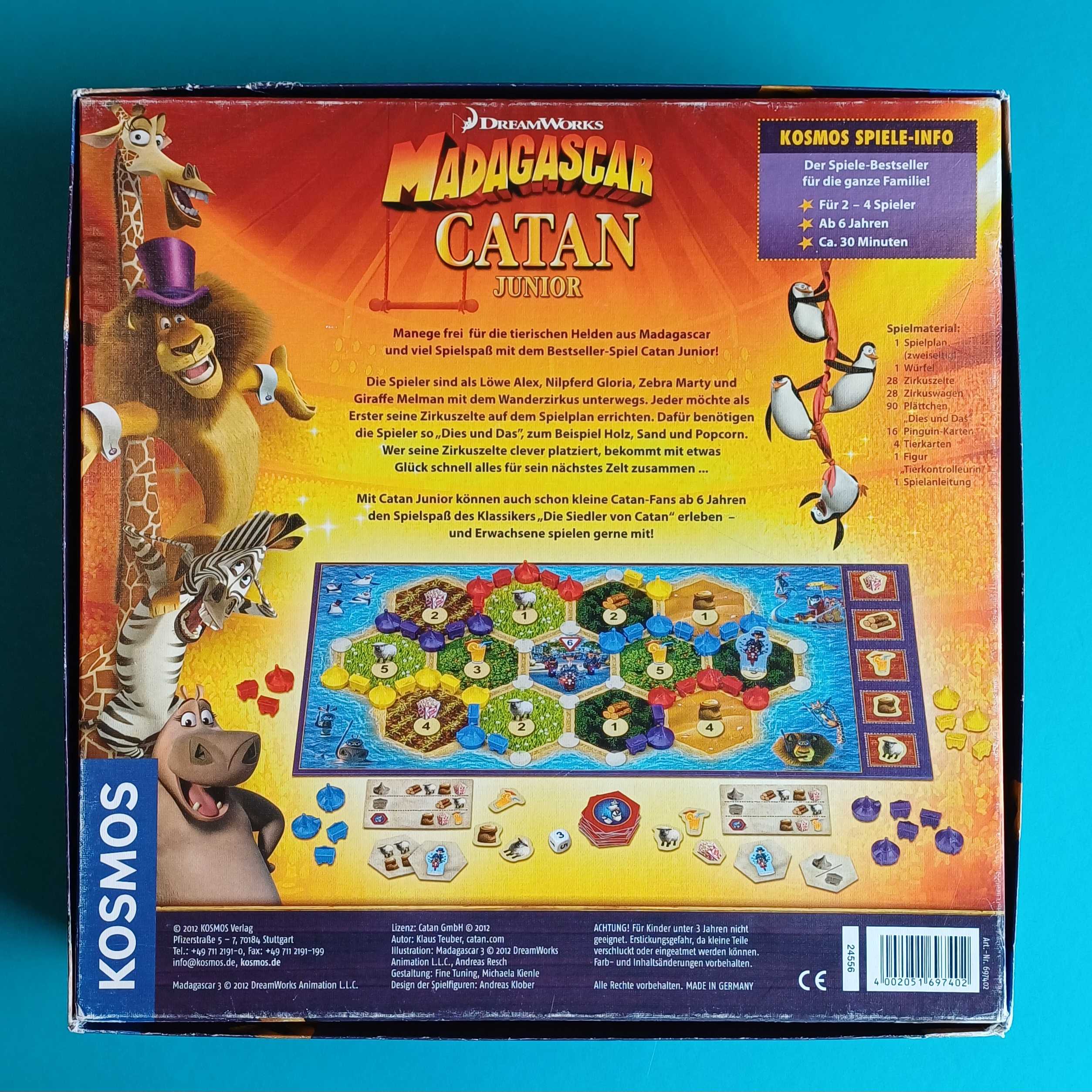 Madagascar CATAN Junior – Bild 2