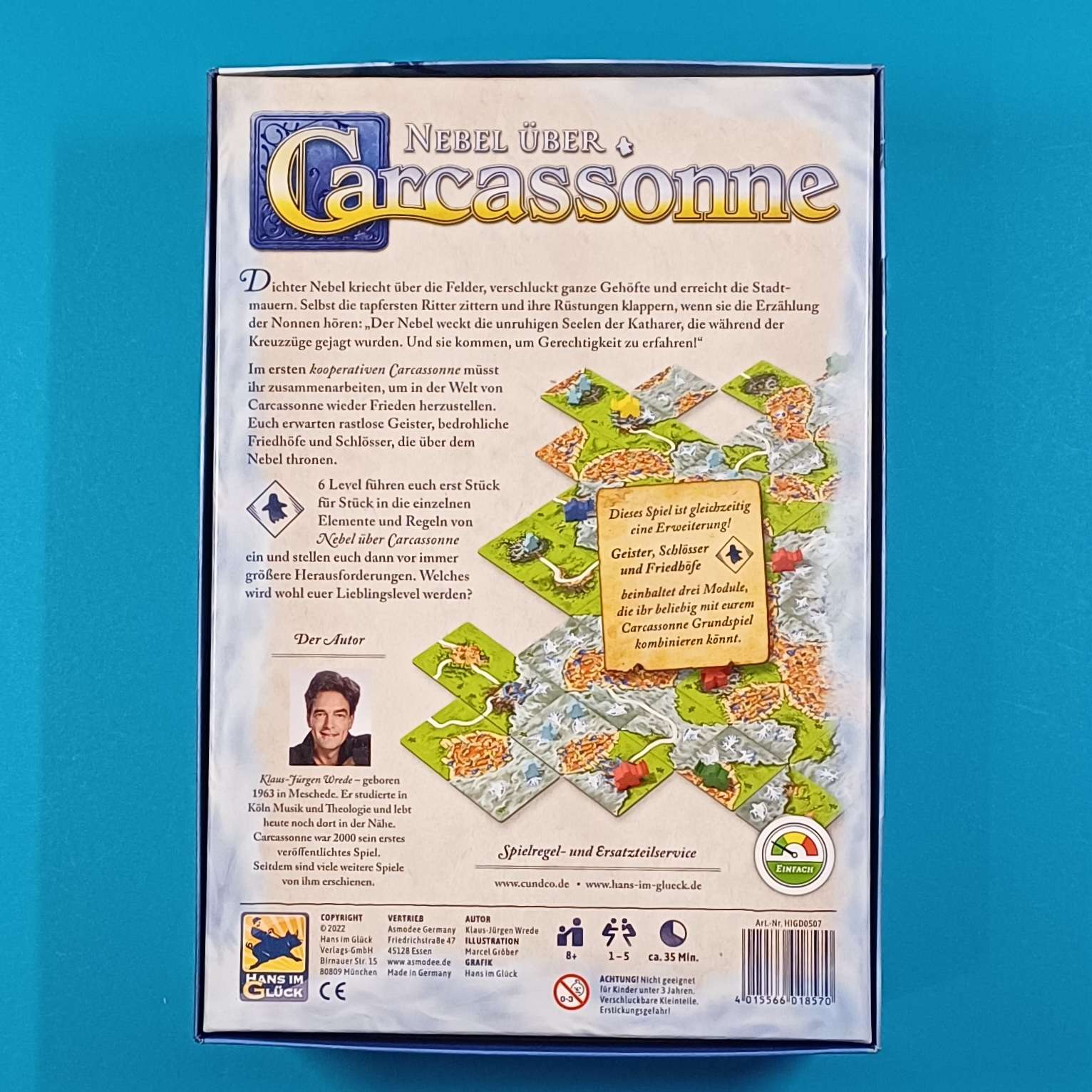 Nebel über Carcassonne – Bild 2