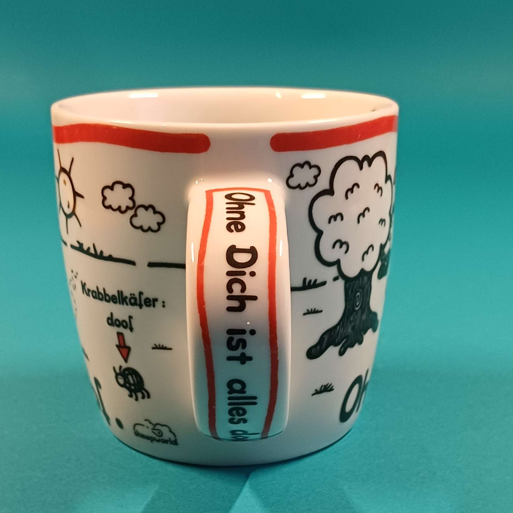 Sheepworld Tasse – Ohne Dich ist alles doof – Bild 6