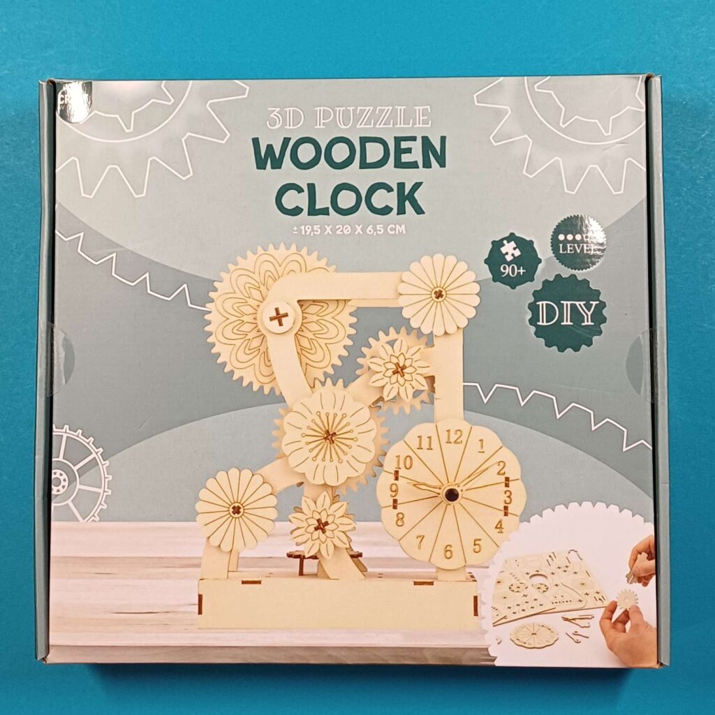 Wooden Clock – 3D Puzzle