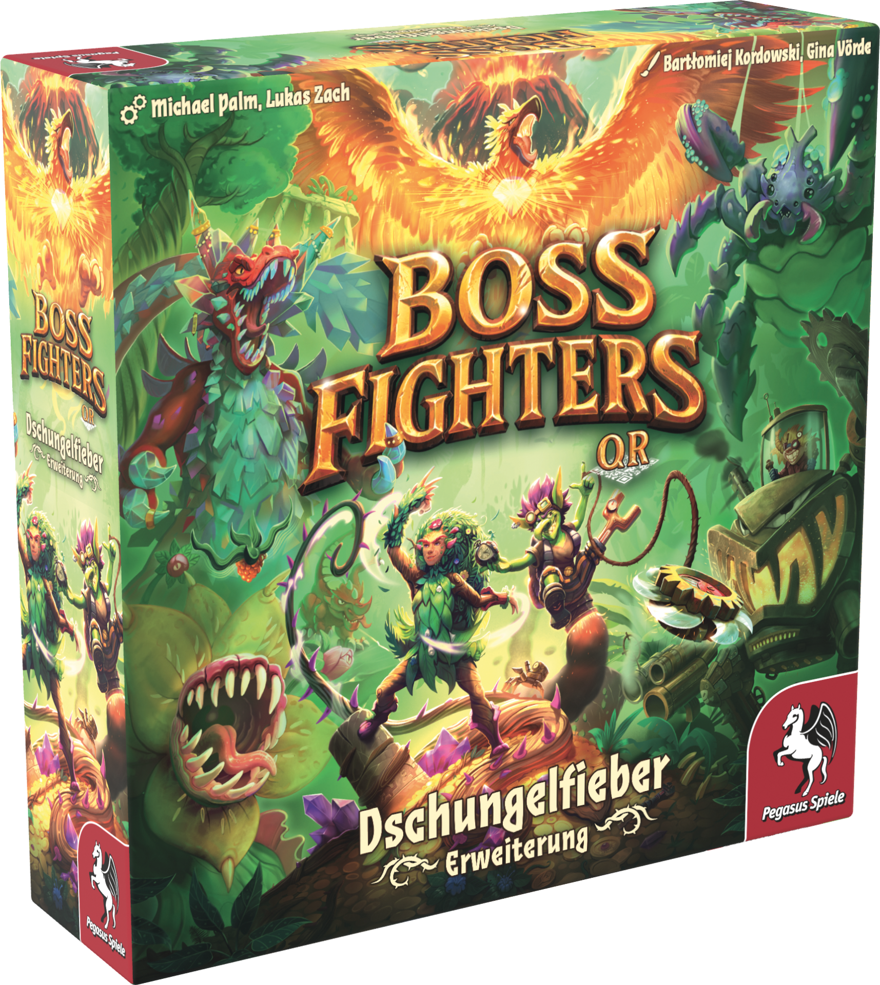 Boss Fighters QR: Dschungelfieber – Erweiterung