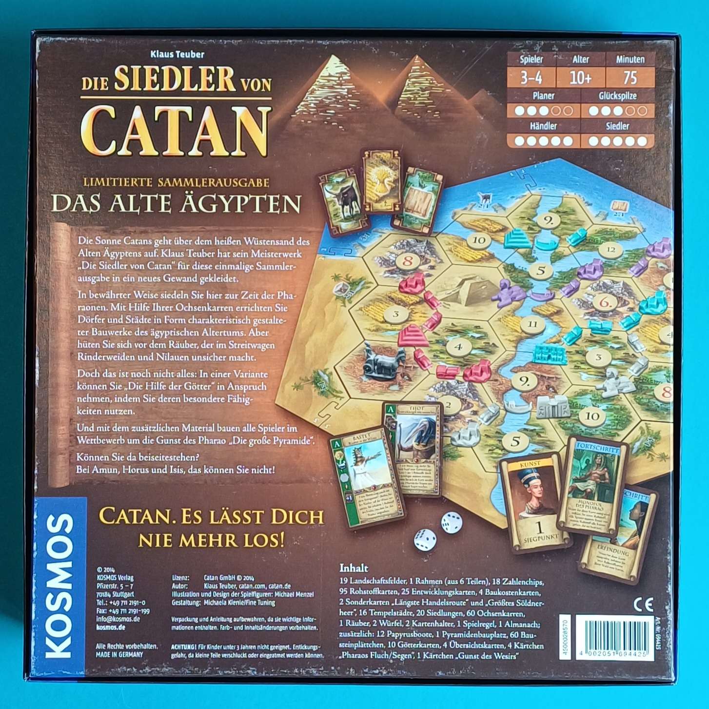 Die Siedler von Catan – Das Alte Ägypten (Limitierte Sammlerausgabe) – Bild 2