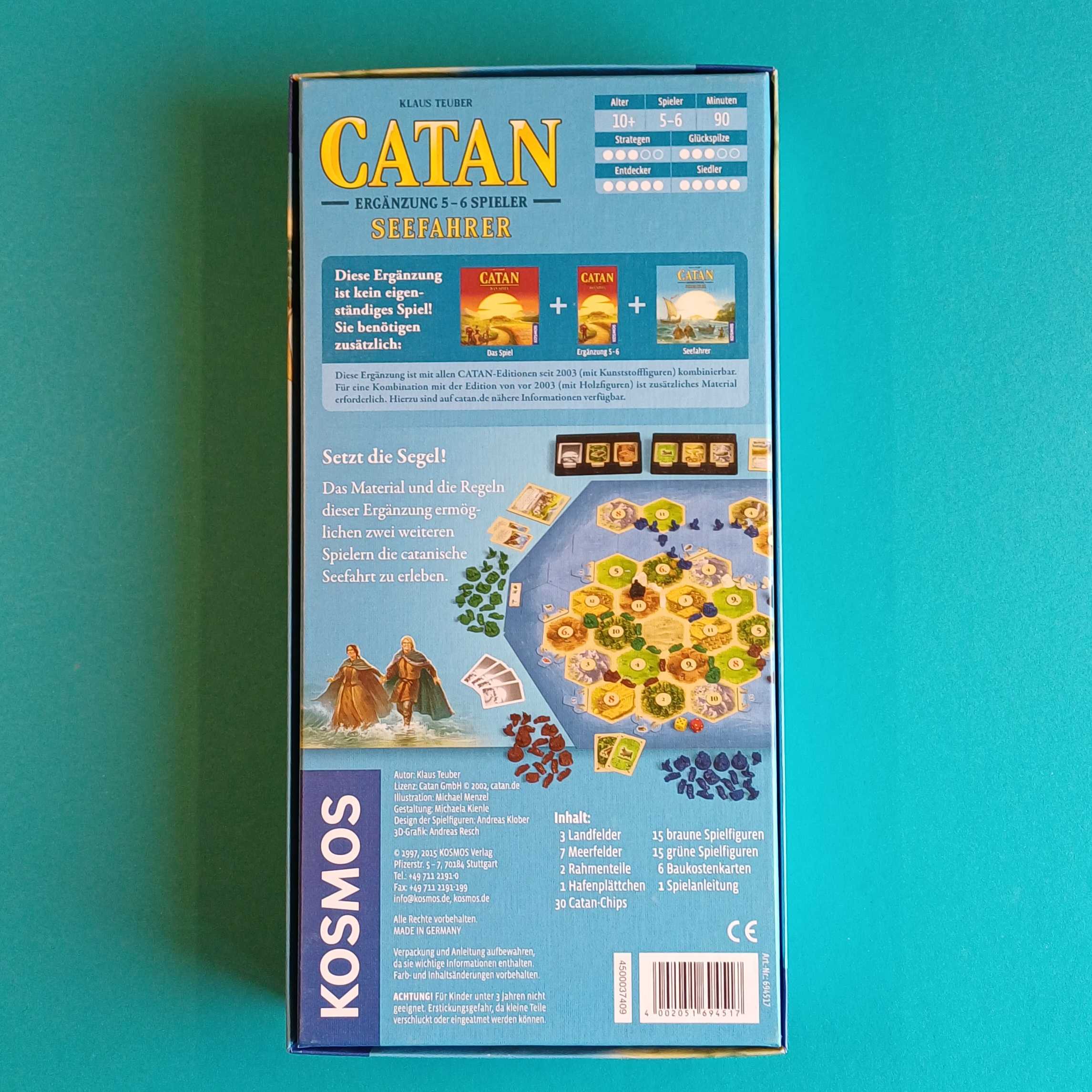 Catan – Erweiterung Seefahrer + Ergänzung für 5–6 Spieler – Bild 5