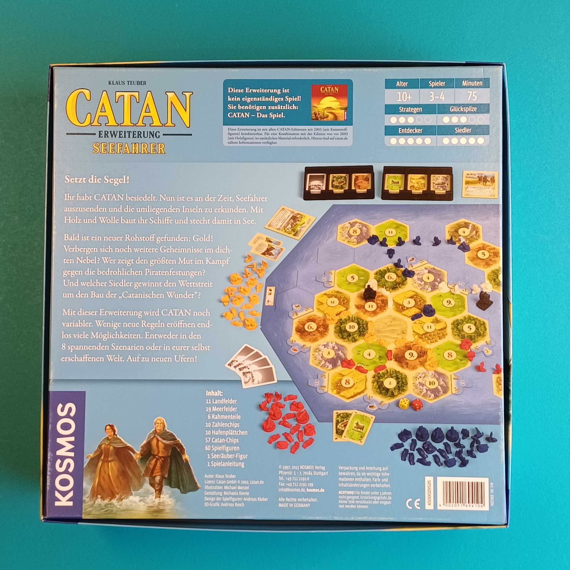 Catan – Erweiterung Seefahrer + Ergänzung für 5–6 Spieler – Bild 3