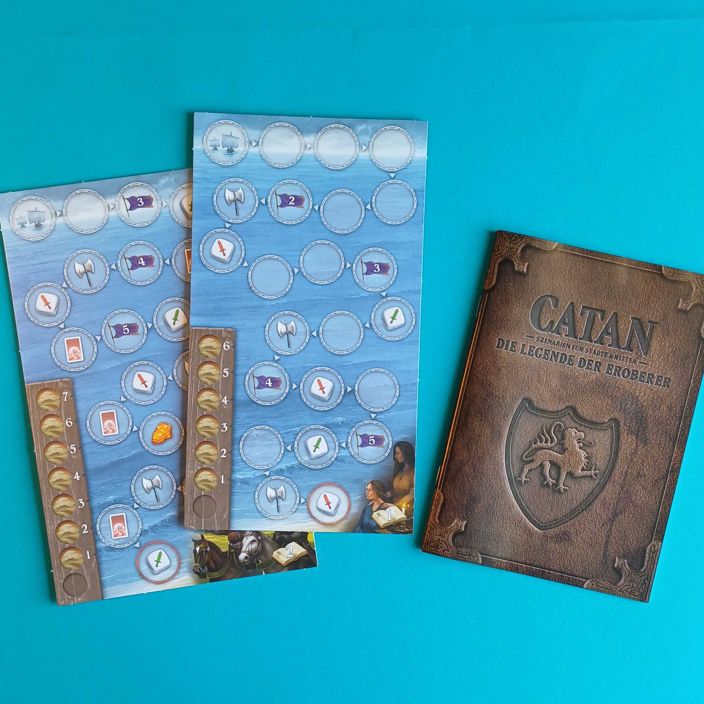 Catan – Szenarien für Städte & Ritter – Die Legende der Eroberer – Bild 3