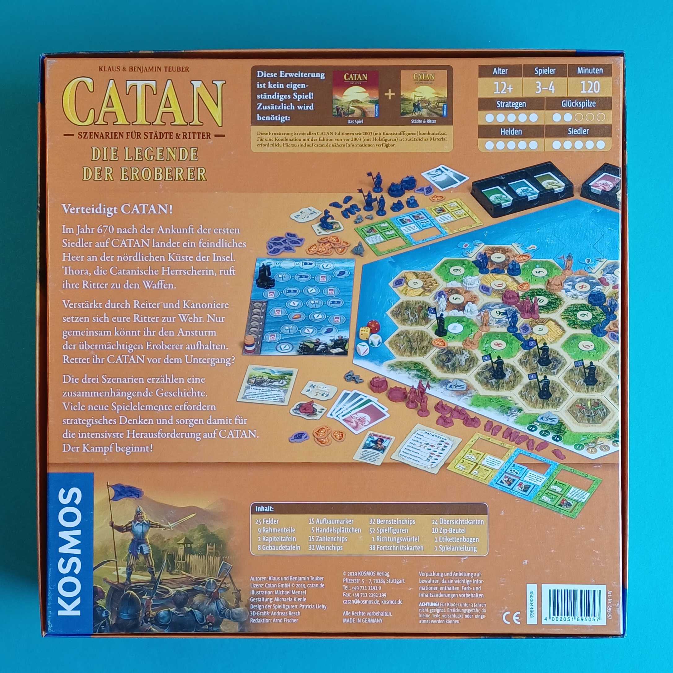 Catan – Szenarien für Städte & Ritter – Die Legende der Eroberer – Bild 2