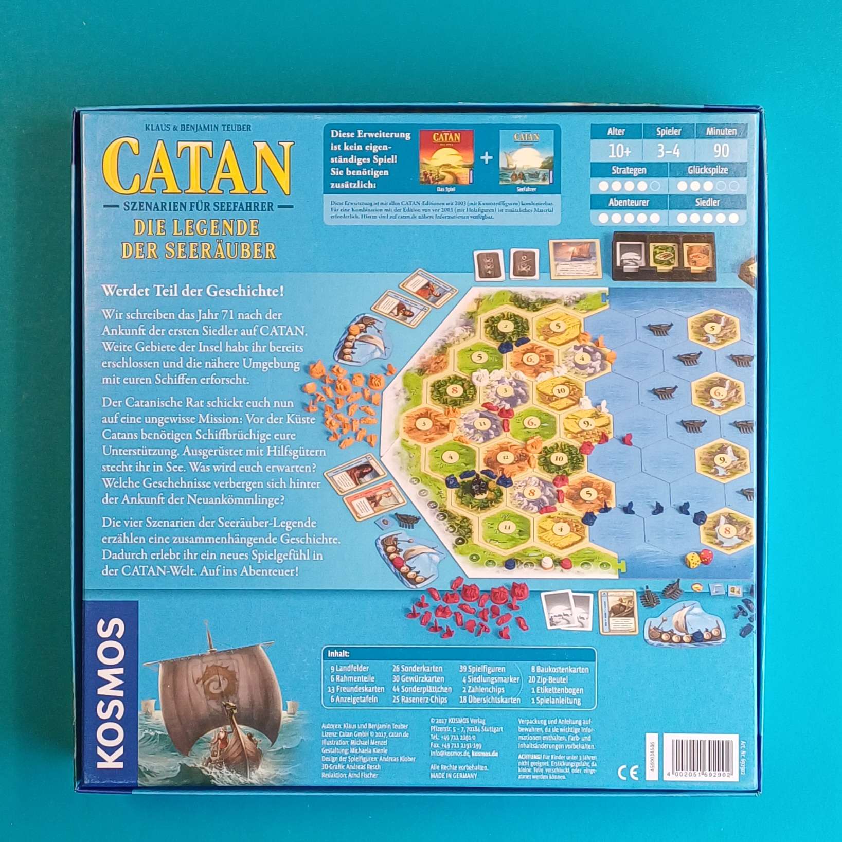 Catan – Szenarien für Seefahrer – Die Legende der Seeräuber – Bild 2